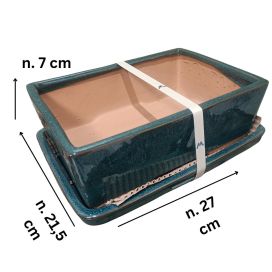 Bonsairuukku turkoosi, m-koko