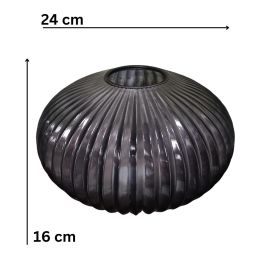 Maljakko Saturnus harmaa