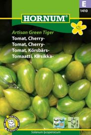 Kirsikkatomaatti 'Artisan Green Tiger'