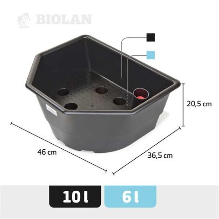 Biolan kukanpesa, altakastelupohjalla