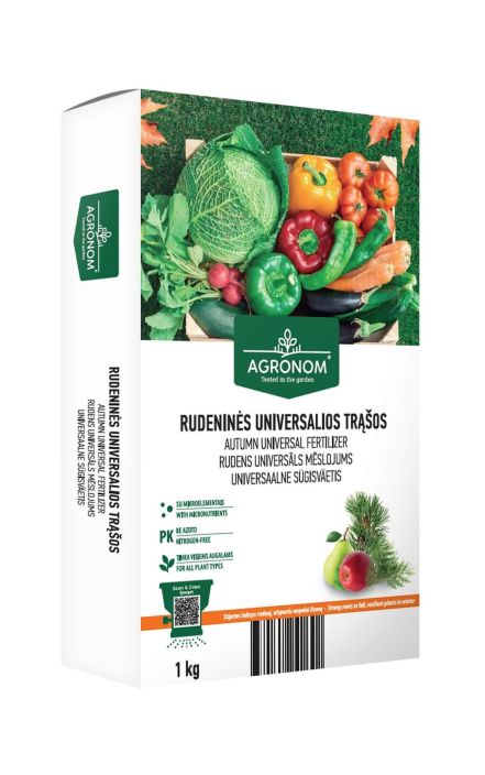 SYYSLANNOITE Agronom 1 kg Typeton syksyyn valmistava lannos loppukesalla kaytettavaksi SYYSLANNOITE Agronom 1 kg Typeton syksyyn valmistava lannos loppukesalla kaytettavaksi