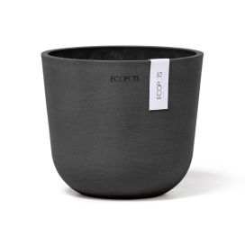 ECOPOTS OSLO 16 tummanharmaa