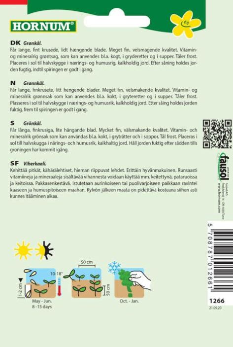 Lehtikaali 'Halbhoher gruner krauser'