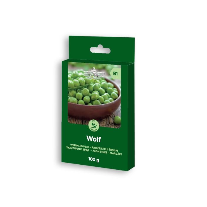 Palkoherne 'Wolf' 100g Sitkea ja kestava hernelajike Palkoherne 'Wolf' 100g Sitkea ja kestava hernelajike
