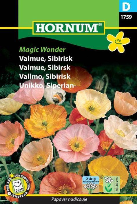 Siperianunikko 'Magic Wonder' Papaver nudicaule