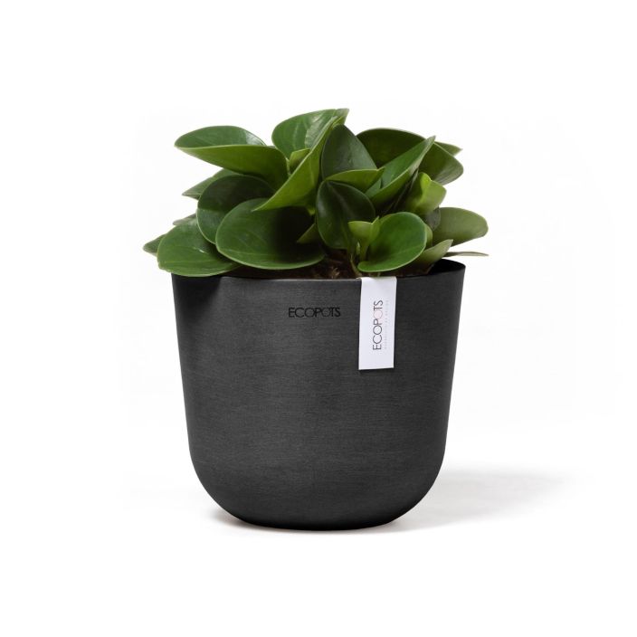 ECOPOTS OSLO 16 tummanharmaa  tuotekuva 1