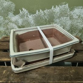 Bonsairuukku valkoinen, m-koko